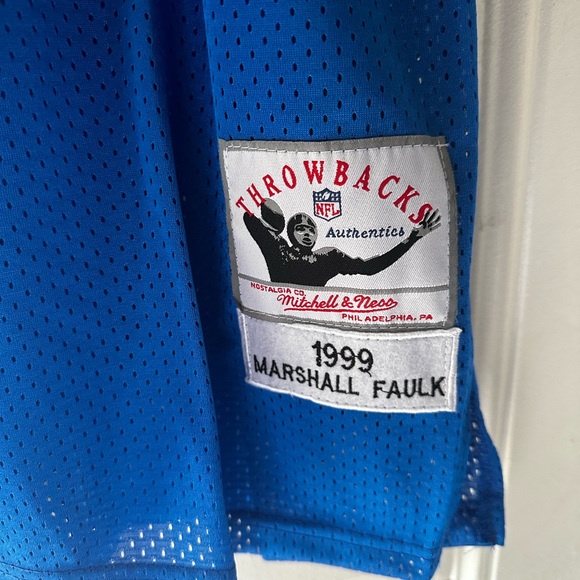 🏈SOLD🔥St Louis Rams Faulk 💙 - Picture 2 of 4